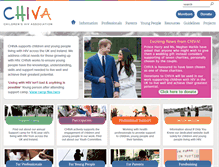 Tablet Screenshot of chiva.org.uk